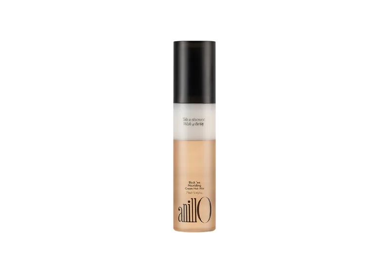 Живильний крем-спрей для волосся ANILLO Black Tea Nourishing Cream Hair Mist для зволоження та розгладження волосся 70 мл