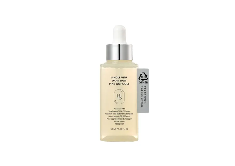 Освітлювальна сироватка HEVEBLUE Single Vita Dark Spot Pine Ampoule 50 мл