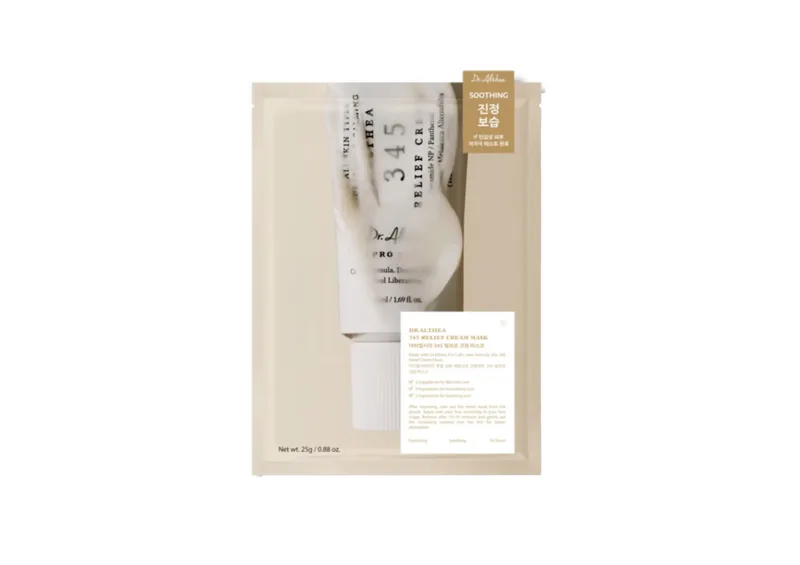 Відновлювальна тканинна маска з кремовою есенцією DR. ALTHEA 345 Relief Cream Mask 1 шт* 25 г