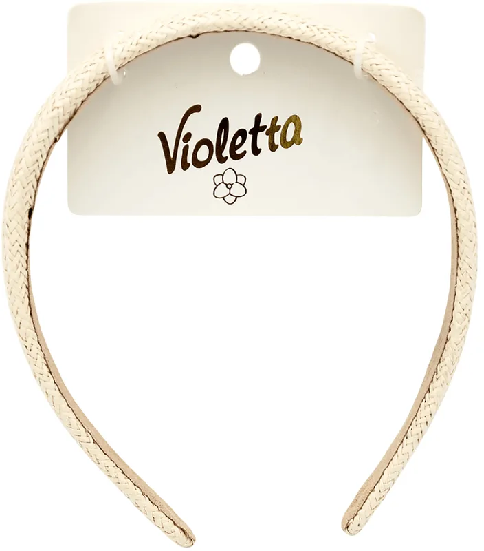 Обідок для волосся Violetta зі плетінням 1 шт