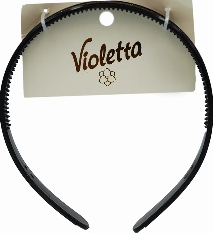 Обідок для волосся Violetta блискучий (CH-WNT-24-58) 1 шт