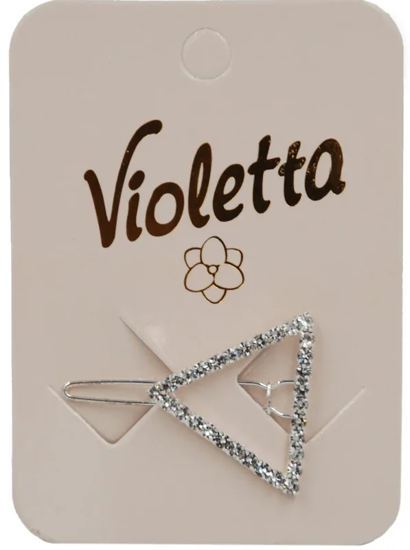 Заколка для волосся Violetta у формі трикутника 1 шт