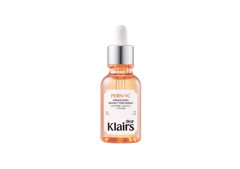 Вітамінна сироватка DEAR, KLAIRS Vitamin PDRN Bouncy Pore Serum для звуження пор та зміцнення бар'єру 35 мл