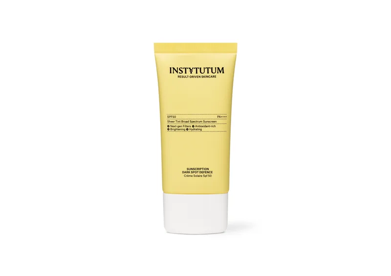 Сонцезахисний крем 3 в 1 INSTYTUTUM Sunscription Dark Spot Defence SPF 50 NEW для захисту, освітлення та догляду за шкірою 50 мл