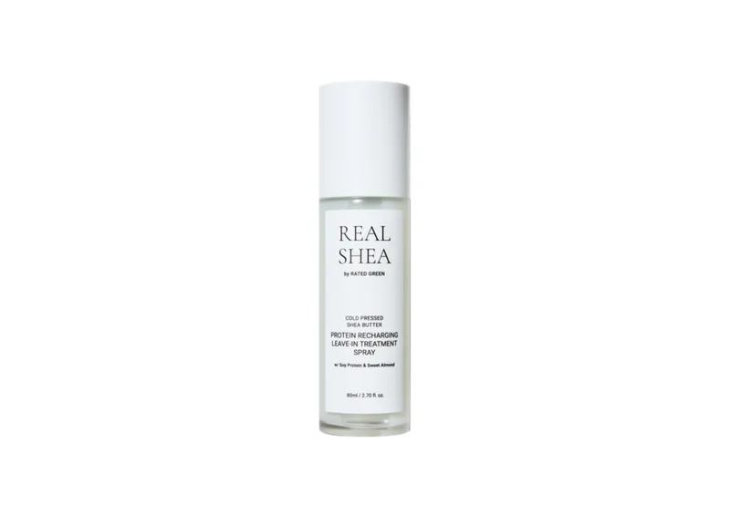 Спрей для волосся з протеїнами RATED GREEN Real Shea Protein Recharging Leave-in Treatment Spray для пошкодженого та сухого волосся 80 мл