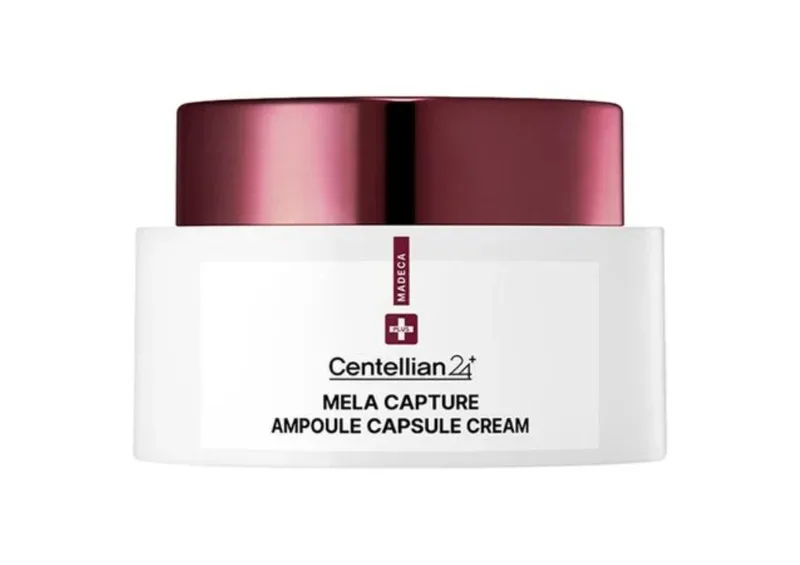 Капсульний освітлюючий крем з мадекасозидом CENTELLIAN24 Madeca Mela Capture Ampoule Capsule Cream 55 мл