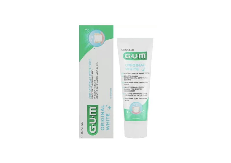 Відбілювальна зубна паста GUM Original White 75 мл