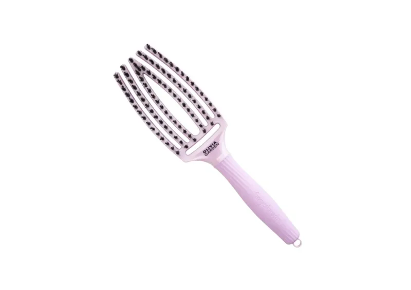 Щітка масажна OLIVIA GARDEN Finger Brush Boar & Nylon Ethereal Lavender