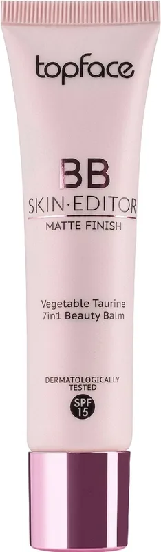 BB-крем TopFace BB Skin-Editor Matte Finish SPF 15 з матувальним ефектом відтінок