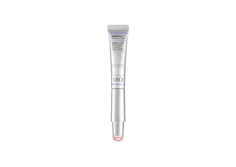 Крем для пружності шкіри навколо очей з LED EMS-аплікатором UIQ RejuBiome EX Lifting Eye Cream 15 мл