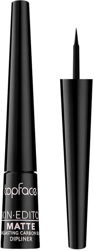 Підводка для очей TopFace Scin Editor Matte Carbon Black 2.5 мл