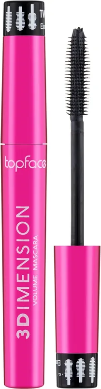 Туш для вій TopFace 3D Imension Volume Mascara чорна 8 мл