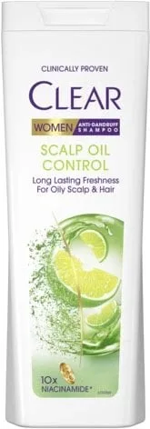 Шампунь Clear Scalp Oil Control Баланс жирності шкіри голови 360 мл