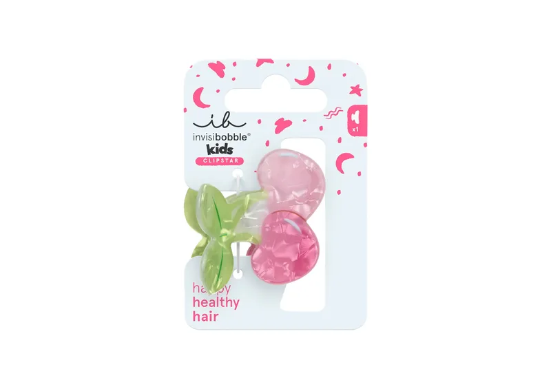 Заколка для волосся INVISIBOBBLE Clipstar Kids Cherrylicious