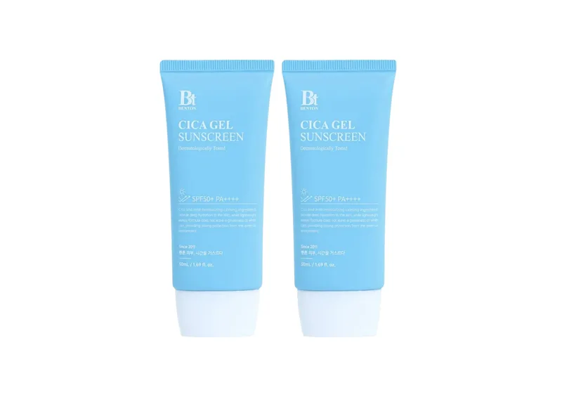 Набір сонцезахисних крем-сироваток BENTON CICA Gel Sunscreen Serum 2 шт