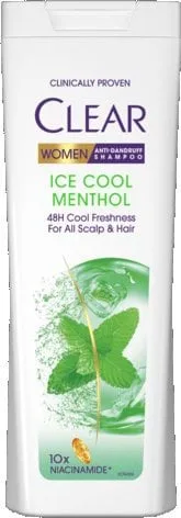Шампунь Clear Ice Cool Menthol Крижана свіжість з ментолом 360 мл
