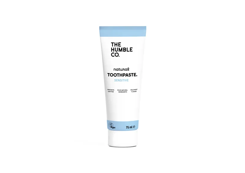Зубна паста зі смаком м’яти з фтором THE HUMBLE CO Toothpaste Sensitive 75 мл