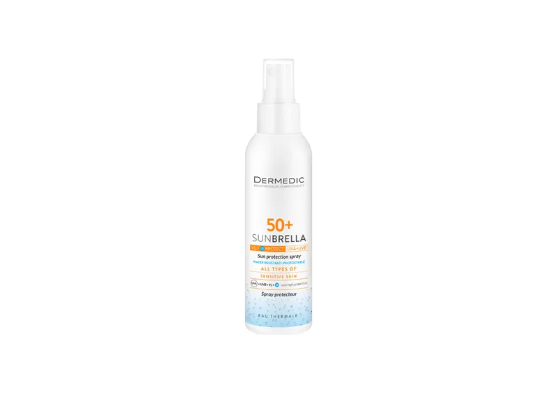Сонцезахисне молочко-спрей для тіла DERMEDIC Sunbrella Sun Protection Spray SPF50+ 150 мл