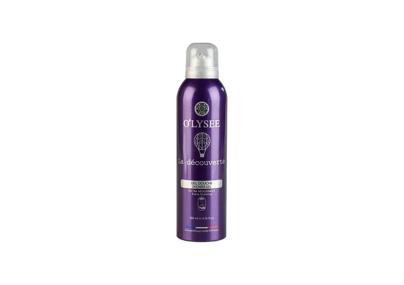Очищуюча гель-піна для душу O’LYSEE Extra Foaming Shower Gel La Decouverte 200 мл