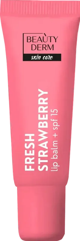 Бальзам-догляд для губ Beauty Derm Fresh Strawberry SPF15, 10 мл