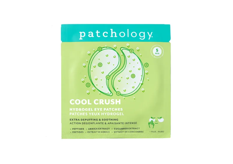 Гідрогелеві патчі для зменшення набряків під очима PATCHOLOGY Cool Crush Extra-Depuffing Hydrogel Eye Patches 1 пара