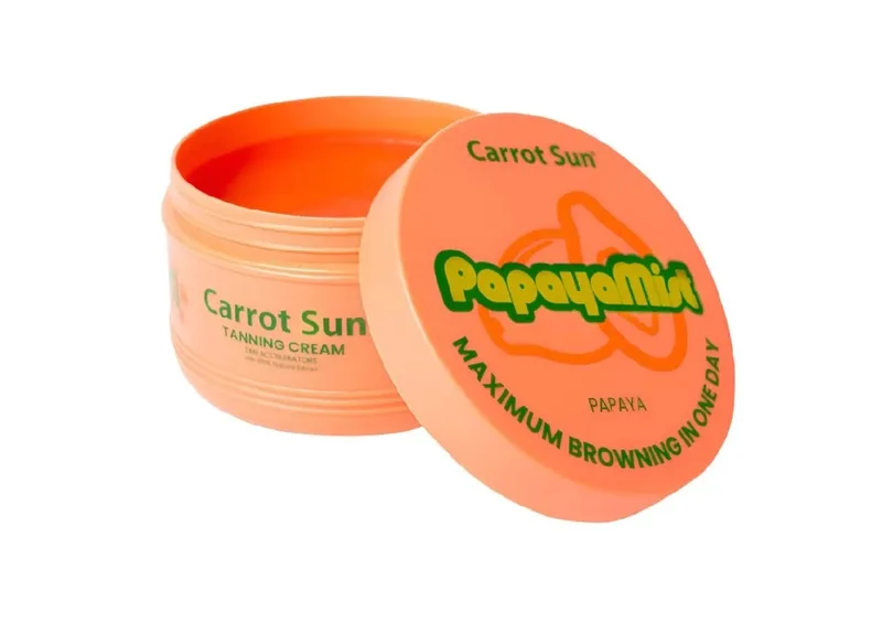 Крем для засмаги CARROT SUN Tanning Cream Papaya Mist 350 мл