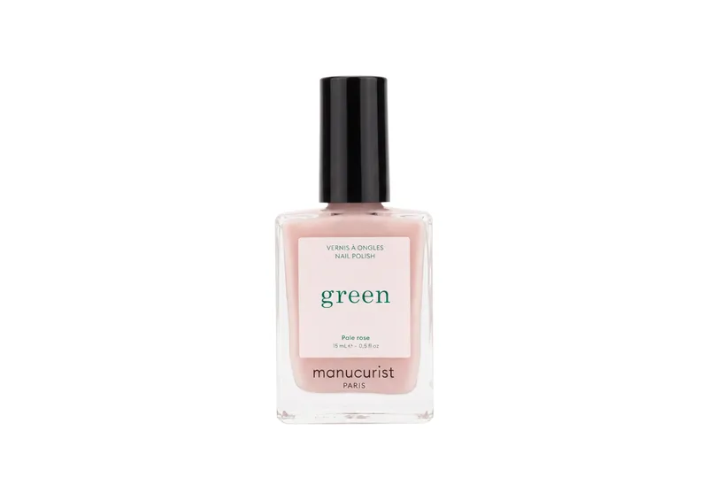Лак для нігтів з пастельно-рожевим відтінком MANUCURIST Green™ Pale Rose 15 мл