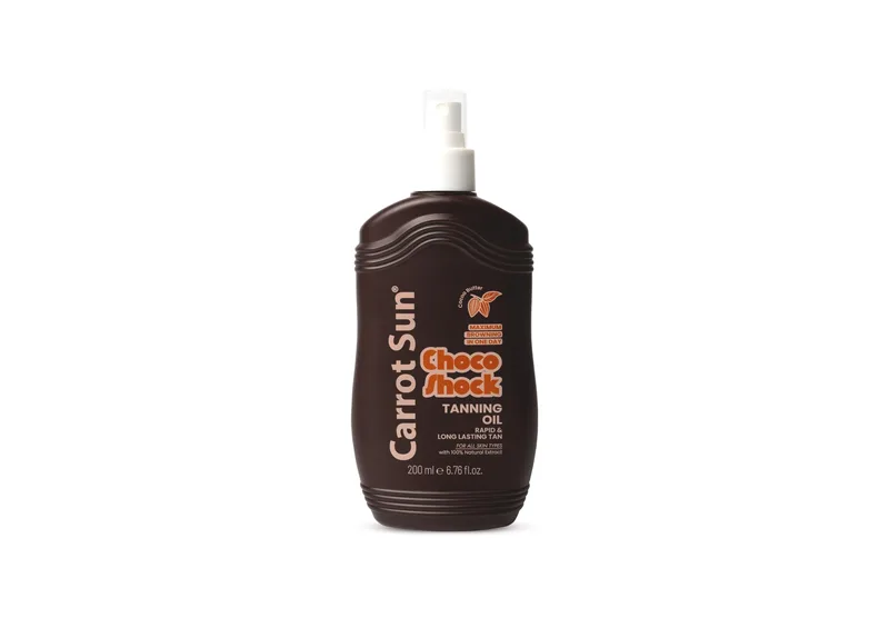Олія для засмаги CARROT SUN Tanning Oil Choco Shock 200 мл