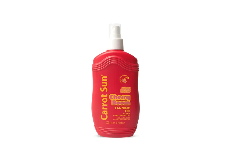 Олія для засмаги CARROT SUN Tanning Oil Cherry Boom 200 мл