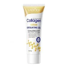 Пілінг-скатка для обличчя колагеновий делікатний SADOER Collagen Anti-Aging Exfoliating Gel (50 г)