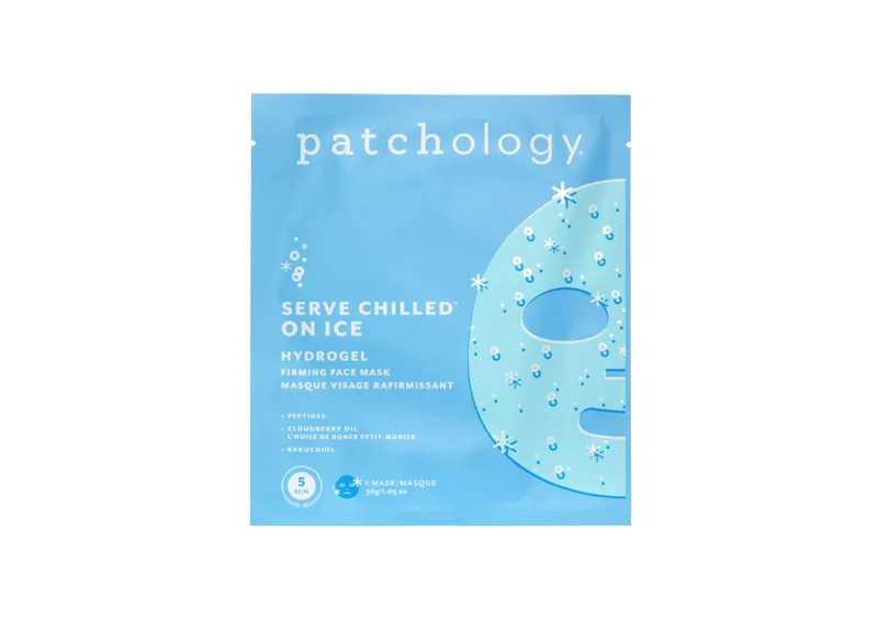 Охолоджуюча та зміцнююча гідрогелева маска PATCHOLOGY Iced Hydrogel Mask 1 шт
