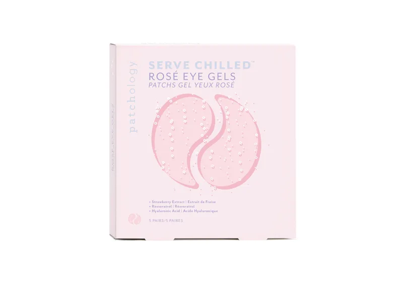 Освіжаючі патчі з екстрактом троянди PATCHOLOGY Serve Chilled Rose Eye Gels