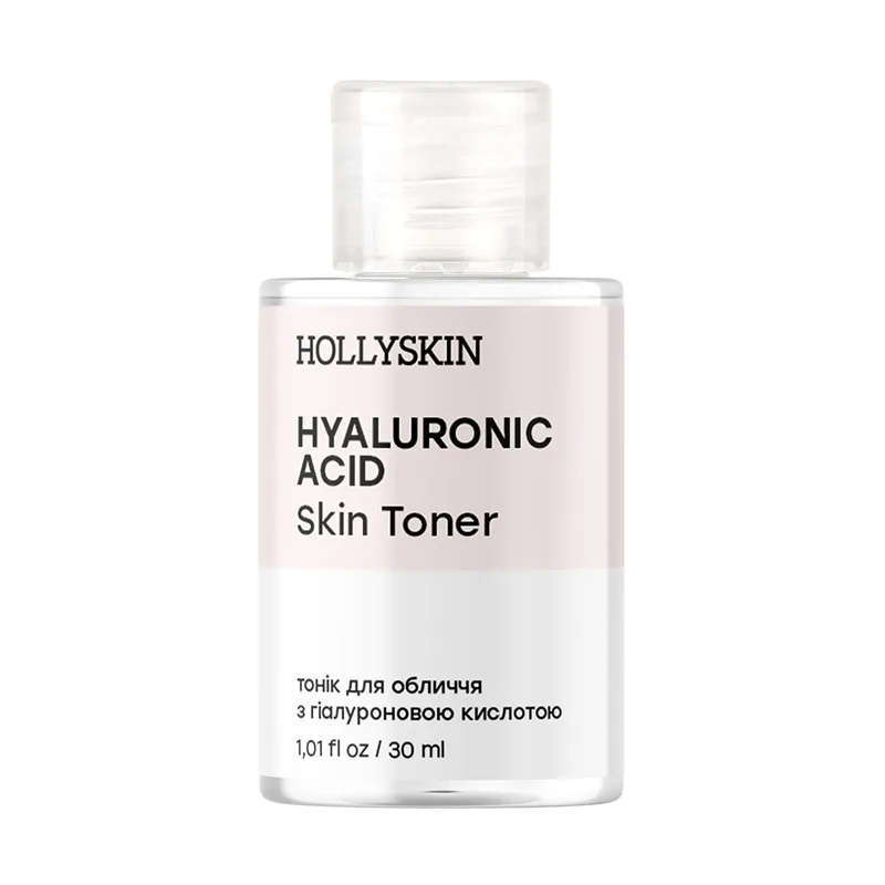 Тонік для обличчя HOLLYSKIN Hyaluronic Acid Skin Toner (travel size) 30 ml