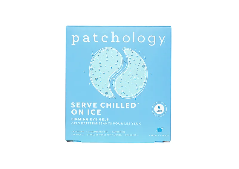 Охолоджуючі та зміцнюючі патчі PATCHOLOGY Serve Chilled Iced Eye Gels