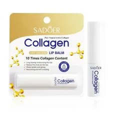 Бальзам для губ колагеновий зволожуючий проти сухості SADOER Collagen Lip Balm (2.7 г)