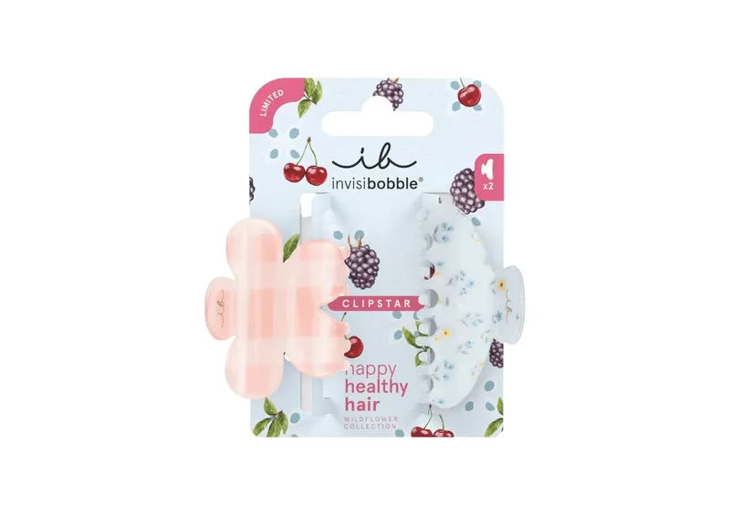 Набір заколок для волосся INVISIBOBBLE Clipstar Wildflower Petals n Punch 2 шт