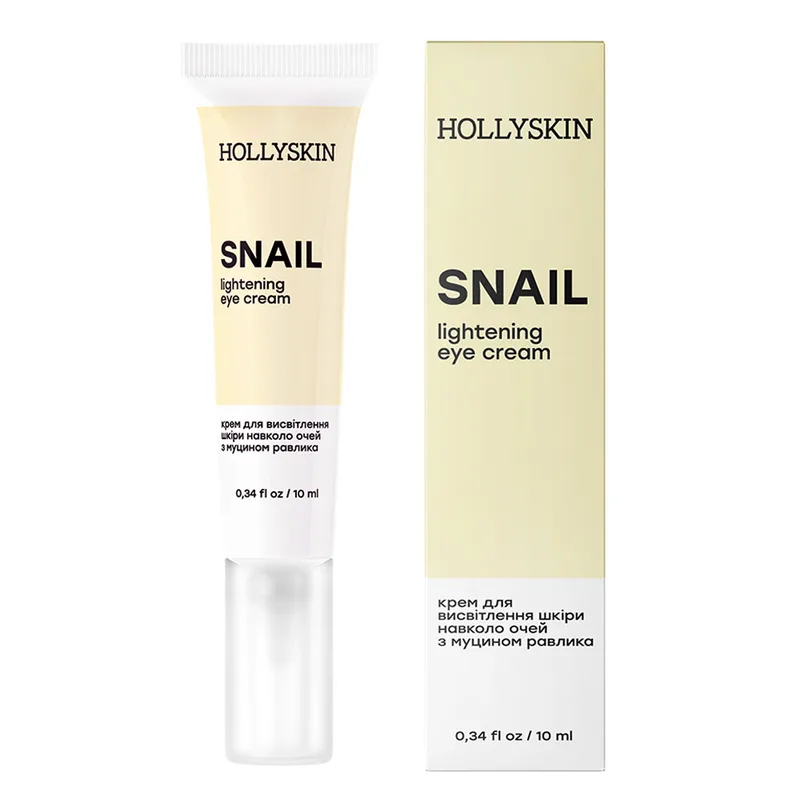 Крем для шкіри навколо очей Hollyskin Snail Eye Cream 10 мл