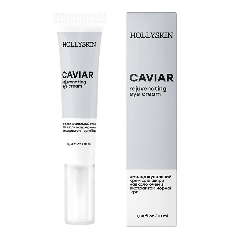Hollyskin Caviar Eye Cream - Крем для шкіри навколо очей з чорною ікрою