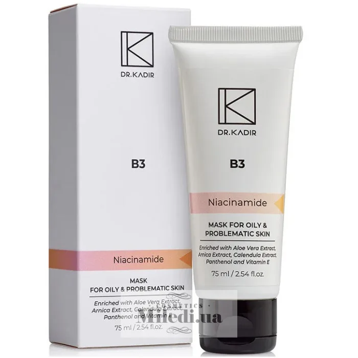 Маска для жирної та проблемної шкіри Dr. Kadir B3 Treatment Mask For Oily & Problematic Skin