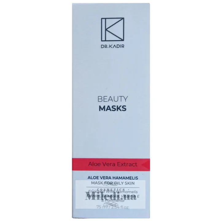 Маска Алое-Гамамеліс для жирної шкіри Dr. Kadir Aloe Vera Hamamelis Mask For Oily Skin