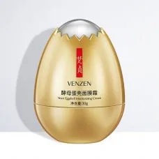 Крем для обличчя з яєчним протеїном VENZEN Yeast Eggshell Moisturizing Cream (30г)