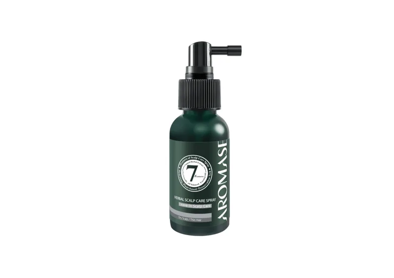 Незмивний лосьйон-спрей для зволоження та комфорту шкіри голови AROMASE Herbal Scalp Care Spray
