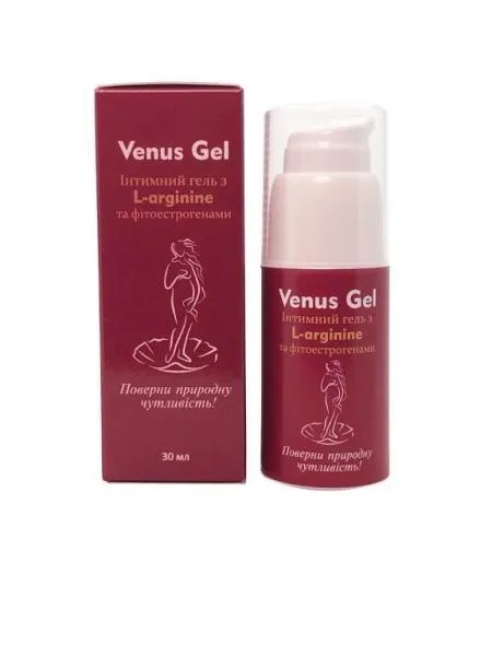 Інтимний гель Venus Gel з L-arginine та фітоестрогенами 30 мл