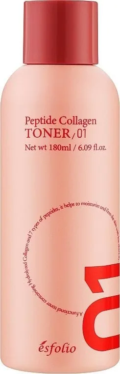 Тонер для обличчя Esfolio Peptide Collagen з пептидами та колагеном 180 мл