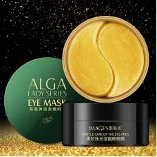 Гідрогелеві патчі в банці з золотом IMAGES Gold Lady Series Eye Mask (80г/60шт/30пар)