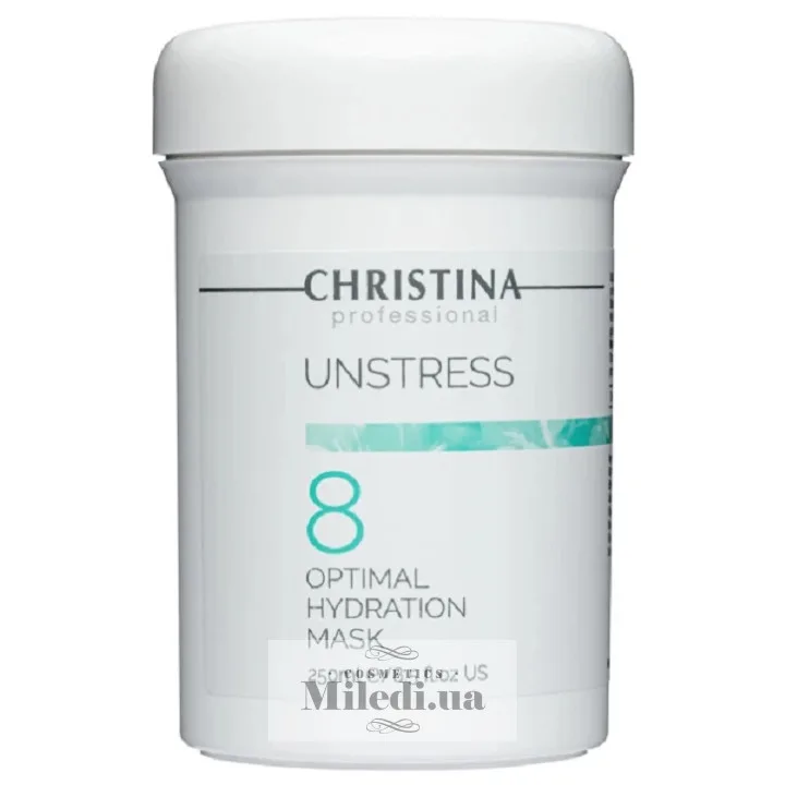 Оптимально зволожувальна маска (крок 8) Christina Unstress Optimal Hydration Mask 250 мл