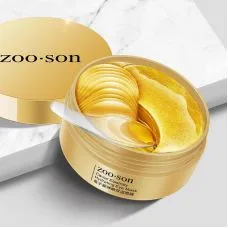 Гідрогелеві патчі в банці з екстрактом ікри ZOOSON Caviar Elastic Moisturizing Eye Mask (80г, 60шт30пар)