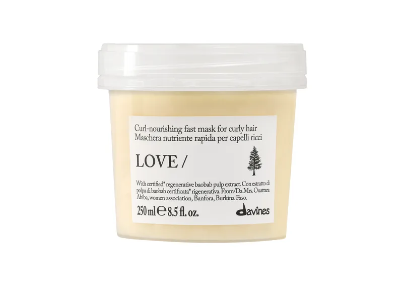 Живильний кондиціонер швидкої дії для кучерявого волосся DAVINES Love Curl Conditioner NEW 250 мл