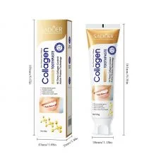 Зубна паста відбілювальна колагенова SADOER Collagen Whitening Toothpaste (100 г)