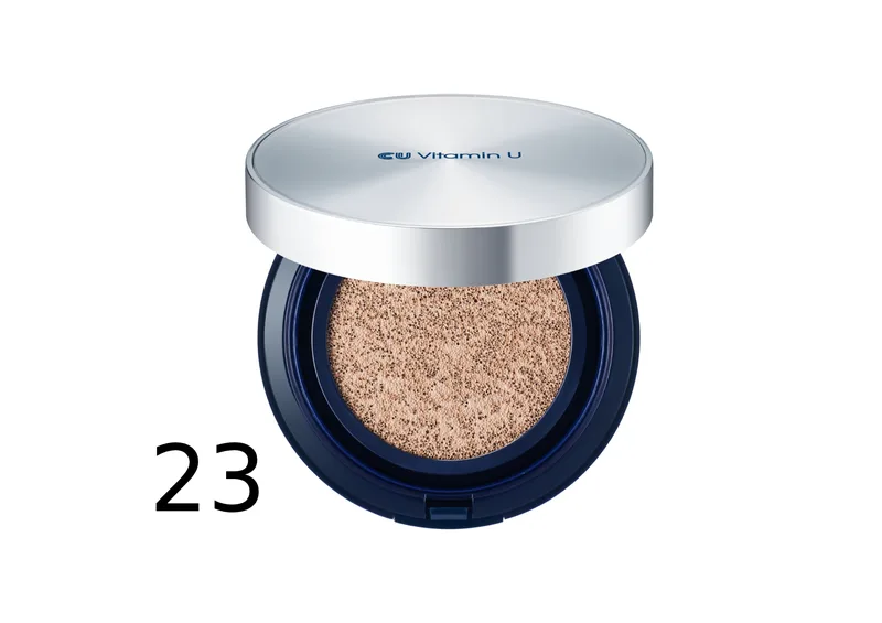 Кушон з полінуклеотидами та вітаміном U CU SKIN Vitamin U Coverfit Cushionpact SPF 50+ / PA++++ 15 + 15 г